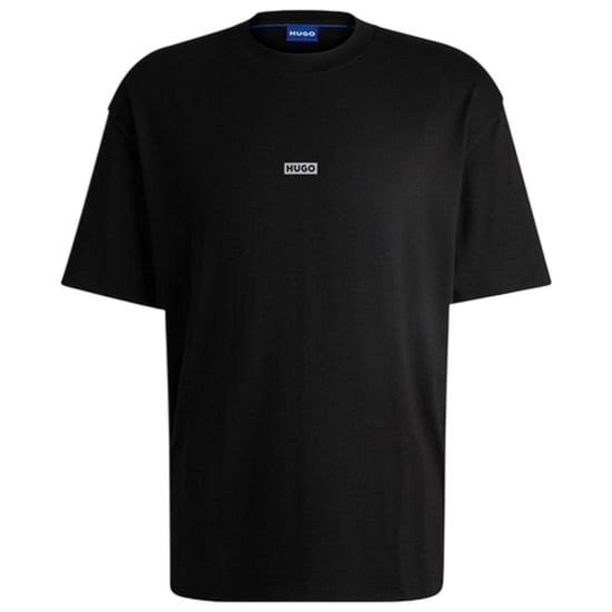 Hugo Heren-T-shirt met opdruk op de rug: MCMXCIII (Zwart, Wit) - Image 2