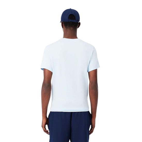 Lacoste Sport-T-shirt voor heren met groot logo (Blauw) - Image 3