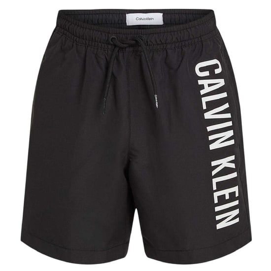 Calvin Klein Jongens Embleem Zwemshorts (Zwart) - Image 1