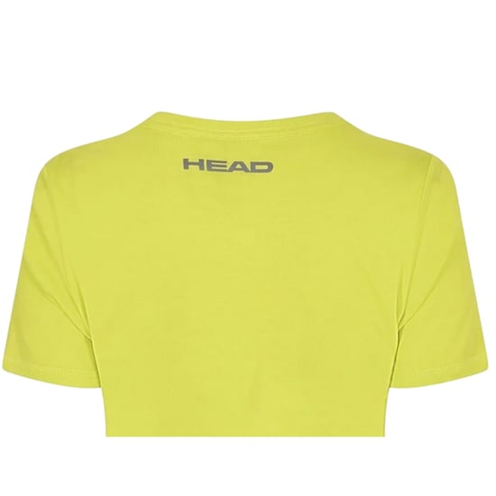 Head Dames-T-shirt met grafische print van Club Lara (Geel) - Image 4
