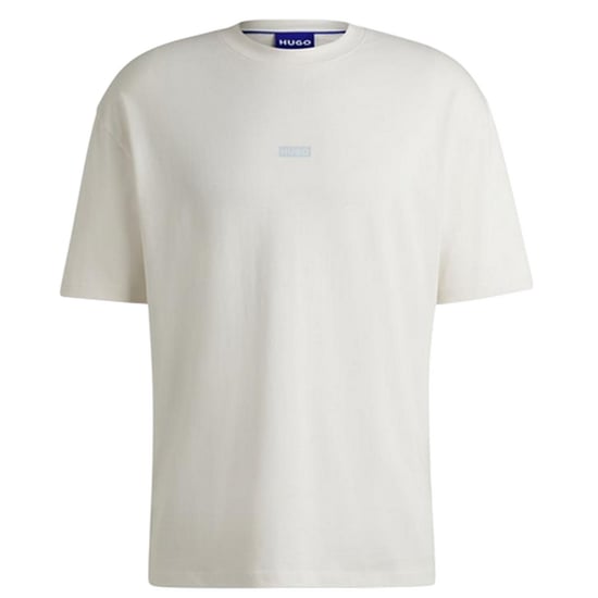 Hugo Heren-T-shirt met opdruk op de rug: MCMXCIII (Wit) - Image 2