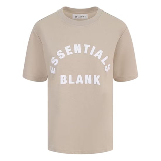 Blank Essentials Dames/Dames Oversized Vriend T-shirt (Zomerzand) - Image 1