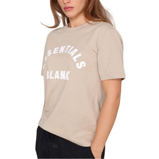 Blank Essentials Dames/Dames Oversized Vriend T-shirt (Zomerzand) - Image 3