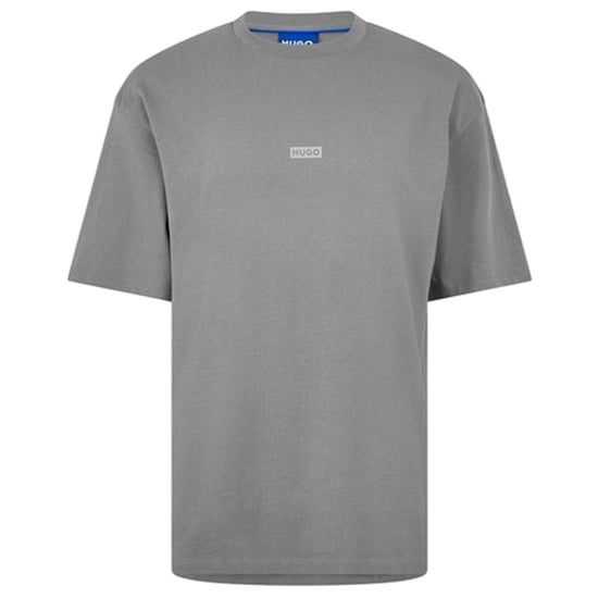 Hugo Heren-T-shirt met opdruk op de rug: MCMXCIII (Medium Grijs) - Image 2