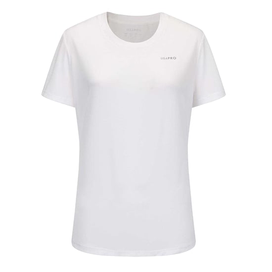 USA Pro Dames/Dames Tech C Polyester T-Shirt (Wit) - Image 1