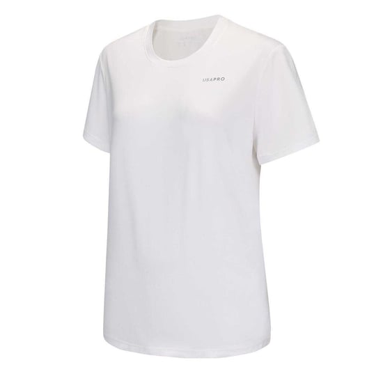 USA Pro Dames/Dames Tech C Polyester T-Shirt (Wit) - Image 3