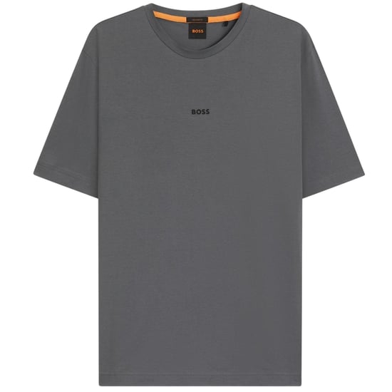 Boss Oversized T-shirt voor heren met Tchup-logo (Grijs) - Image 2