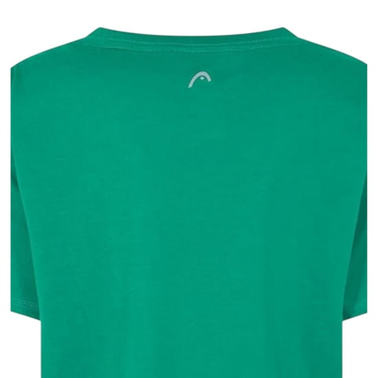 Head Dames-T-shirt met grafische print van Club Lara (Groen) - Image 4