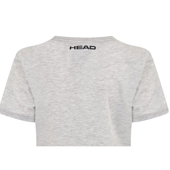 Head Dames-T-shirt met grafische print van Club Lara (Grijs) - Image 4