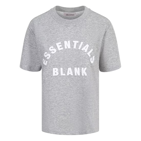 Blank Essentials Dames/Dames Oversized Vriend T-shirt (Grijs Marl Marl) - Image 1