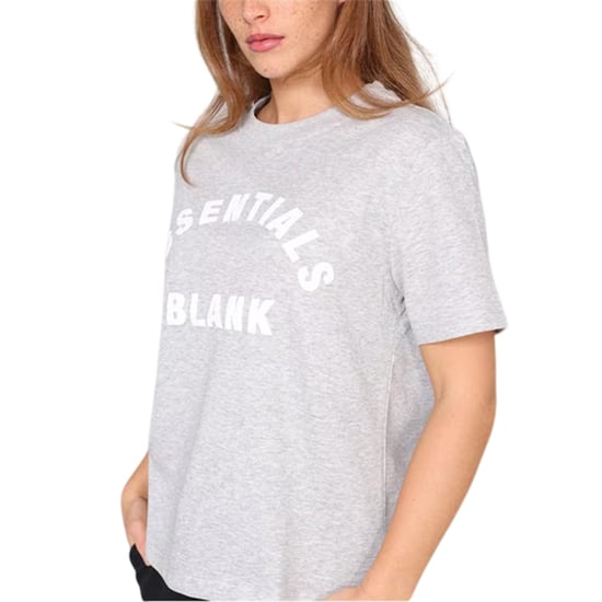 Blank Essentials Dames/Dames Oversized Vriend T-shirt (Grijs Marl Marl) - Image 3