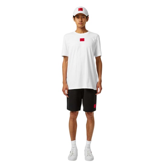 Hugo Diragolino T-shirt voor heren met logo op de borst (Wit) - Image 1