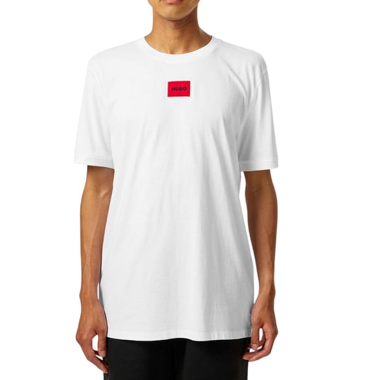 Hugo Diragolino T-shirt voor heren met logo op de borst (Wit) - Image 4