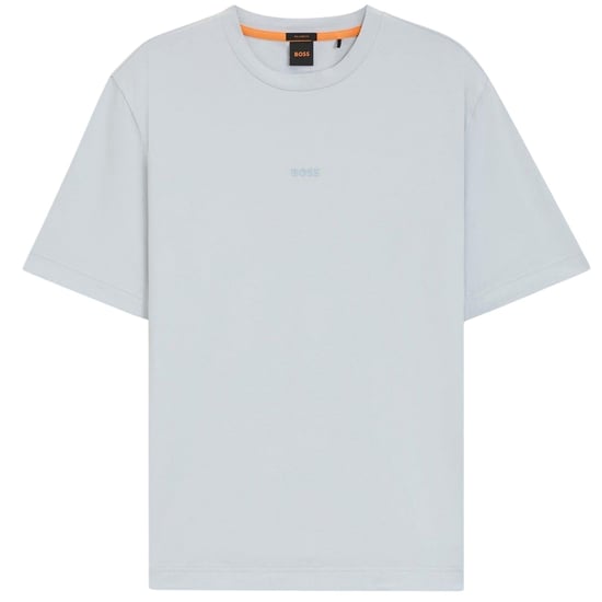 Boss Oversized T-shirt voor heren met Tchup-logo (Lichtgrijs) - Image 2