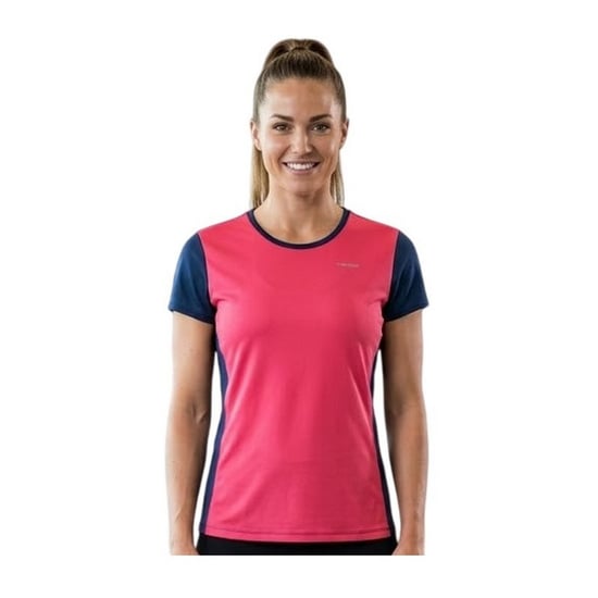 Head Dames Mia Gedrukt T-shirt met Korte Mouwen (Roze) - Image 4