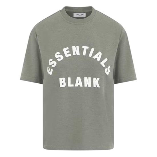 Blank Essentials Dames/Dames Oversized Vriend T-shirt (Salie) - Image 1