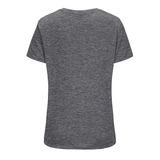 USA Pro Dames/Dames Tech C Polyester T-Shirt (Houtskool) - Image 2