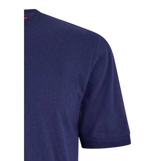 Hugo Diragolino T-shirt voor heren met logo op de borst (Marine) - Image 4