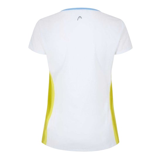 Head Dames Mia Gedrukt Korte Mouwen T-Shirt (Wit) - Image 3