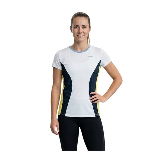 Head Dames Mia Gedrukt Korte Mouwen T-Shirt (Wit) - Image 4