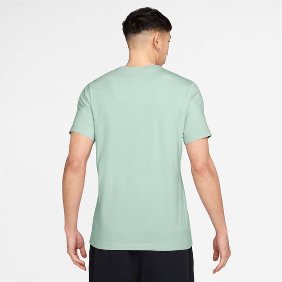 Nike Heren Club T-Shirt (Lichtgroen) - Image 2