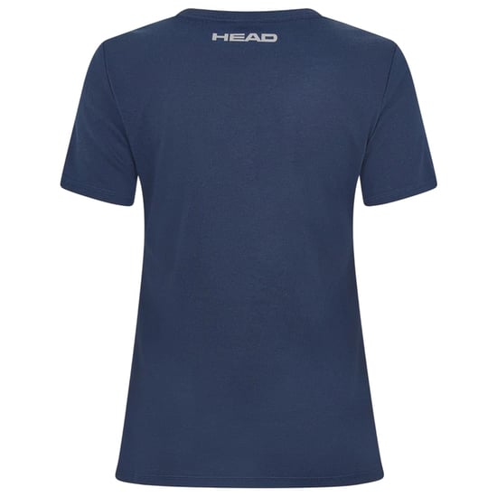 Head Dames-T-shirt met grafische print van Club Lara (Marine) - Image 2