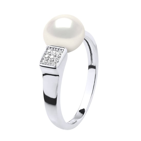 Ring Verstelbare Zoetwater Parel sieraden 9-10mm White 925 - Image 1