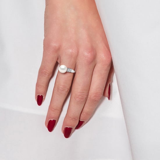 Ring Verstelbare Zoetwater Parel sieraden 9-10mm White 925 - Image 2