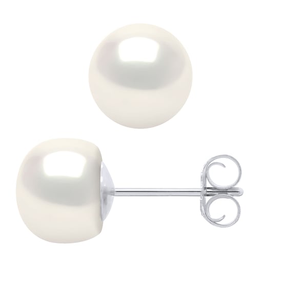 Oorbellen Pearl Zoetwater 6-7mm Black 925 - Image 1