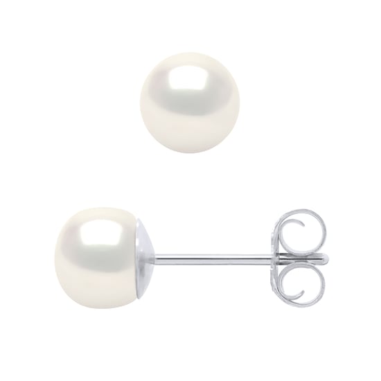 Oorbellen Pearl Zoetwater 5-6mm White 925 - Image 1