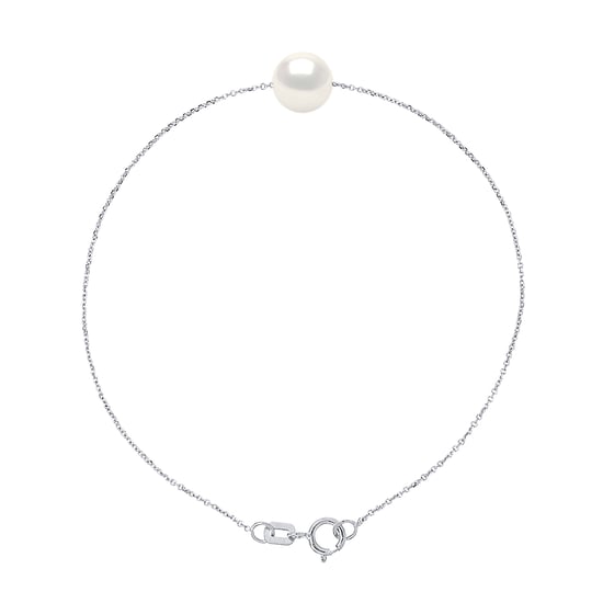 Armband Freshwater Pearl Chain Ronde 7-8mm White 925 - Image 1