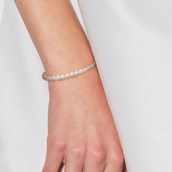 Armband Water Parels Sweet Ronde 4-5mm Wit Geel Goud 18 Karaat - Image 2