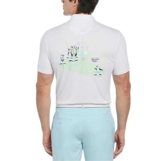 Original Penguin Heren Golf Poloshirt (Helder wit) - Image 2