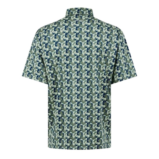 Farah Trawick geometrisch poloshirt voor heren (Frosty groen) - Image 2