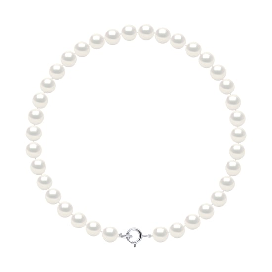 Armband Parels van het water Rank Sweet Rond 5-6mm White 925 - Image 1