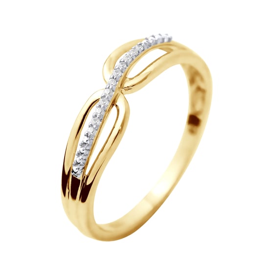 Wave Alliance Diamonds 0.030 Cts Yellow Gold - Image 1