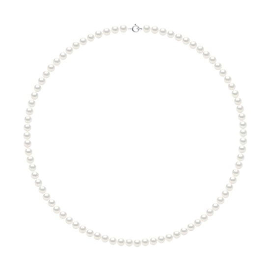 Ketting Water Pearl Rank Sweet White 5-6mm Sluiting 925 - Image 1