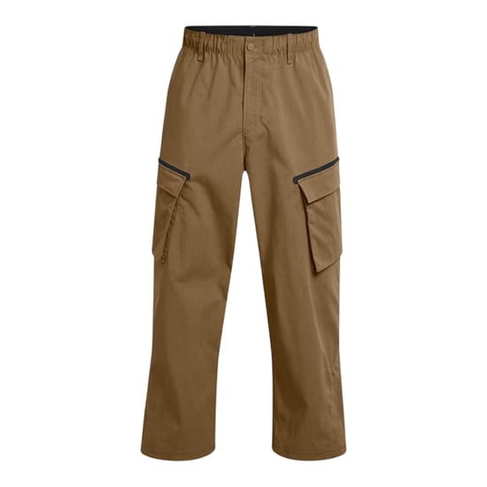 Under Armour Heren-joggingbroek in losse pasvorm met cargo-stijl (Bruin) - Image 1