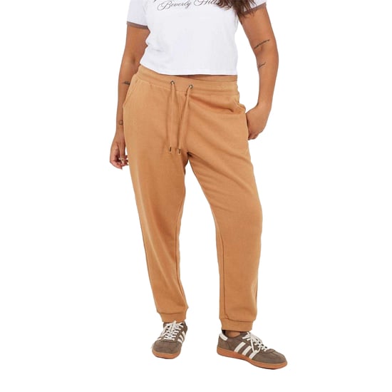 Brave Soul Dames/Dames Plus Joggingbroek (Kameel) - Image 2