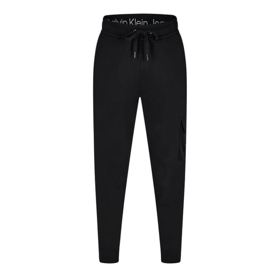 Calvin Klein Heren Patch Tracksuit Broek (Zwart) - Image 1