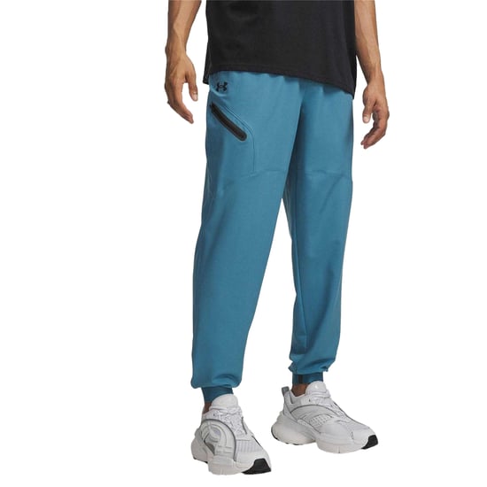 Under Armour Unstoppable geweven joggingbroek voor heren (Blauw/Zwart) - Image 1