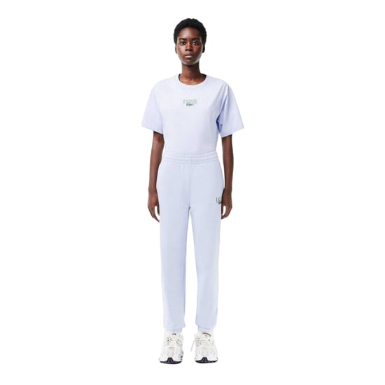 Lacoste Joggingbroek van fleece met relaxte pasvorm voor dames, als loungewear (Blauw) - Image 1