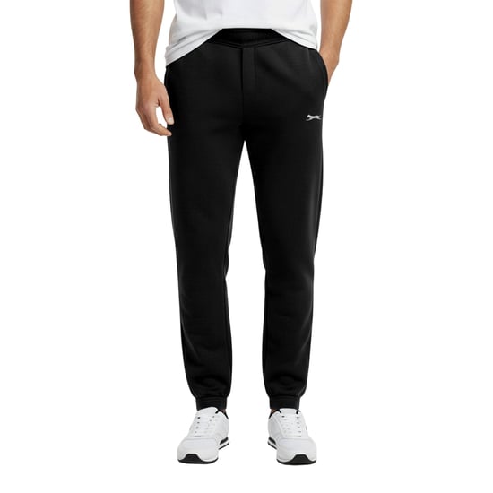 Slazenger Joggingbroek met boorden voor heren (Zwart) - Image 4