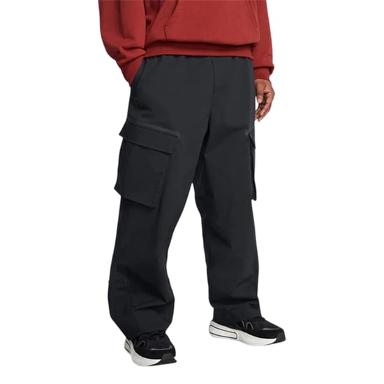 Under Armour Heren-joggingbroek in losse pasvorm met cargo-stijl (Zwart) - Image 3