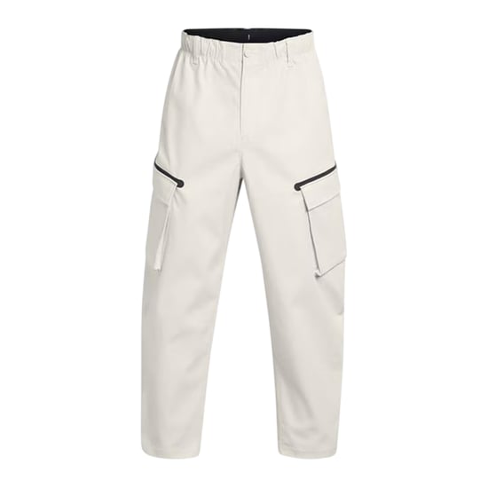Under Armour Heren-joggingbroek in losse pasvorm met cargo-stijl (Wit) - Image 1