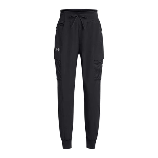 Under Armour Trailrun-joggingbroek met zijzakken voor dames (Donkergrijs) - Image 2