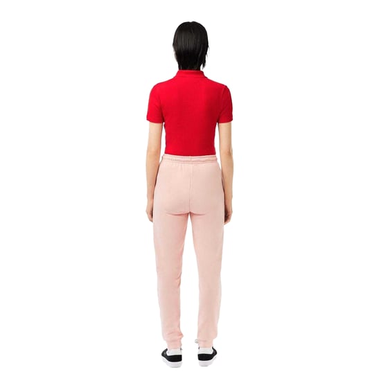Lacoste Dames/Dames Fleece Sweatbroek (Roze) - Image 3