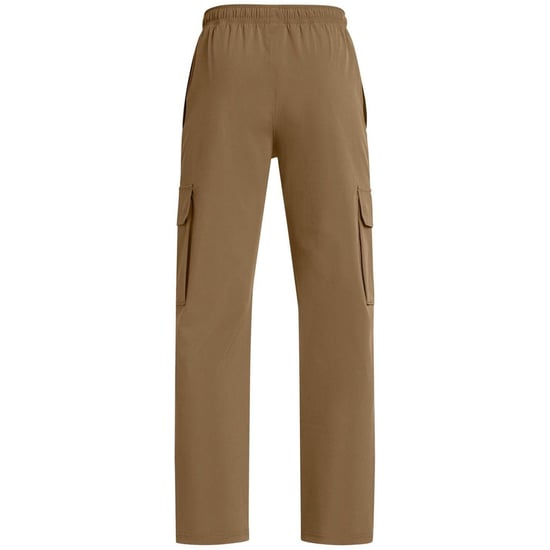 Under Armour Geweven combatbroek met Icon-motief voor jongens (Bruin) - Image 2