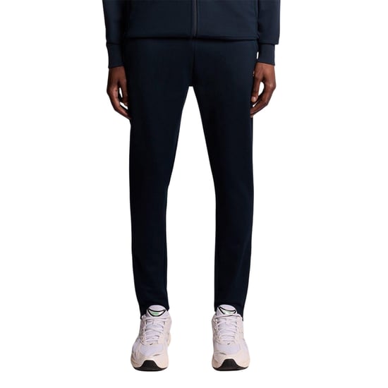 Lyle & Scott Heren Fleece Logo Joggingbroek (Donkere marine) - Image 1