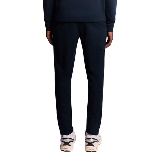 Lyle & Scott Heren Fleece Logo Joggingbroek (Donkere marine) - Image 2